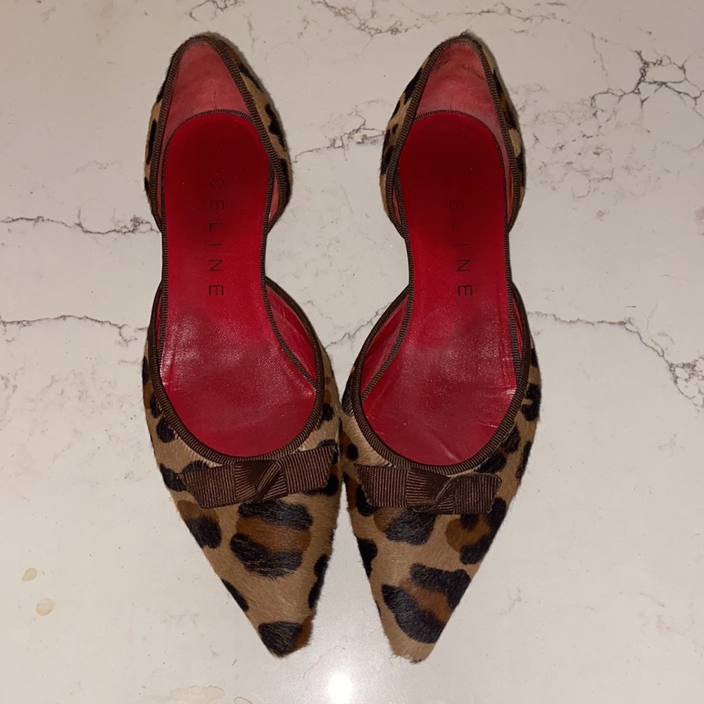 GUC Celine Pony Hair Flats - Picture 6 of 7